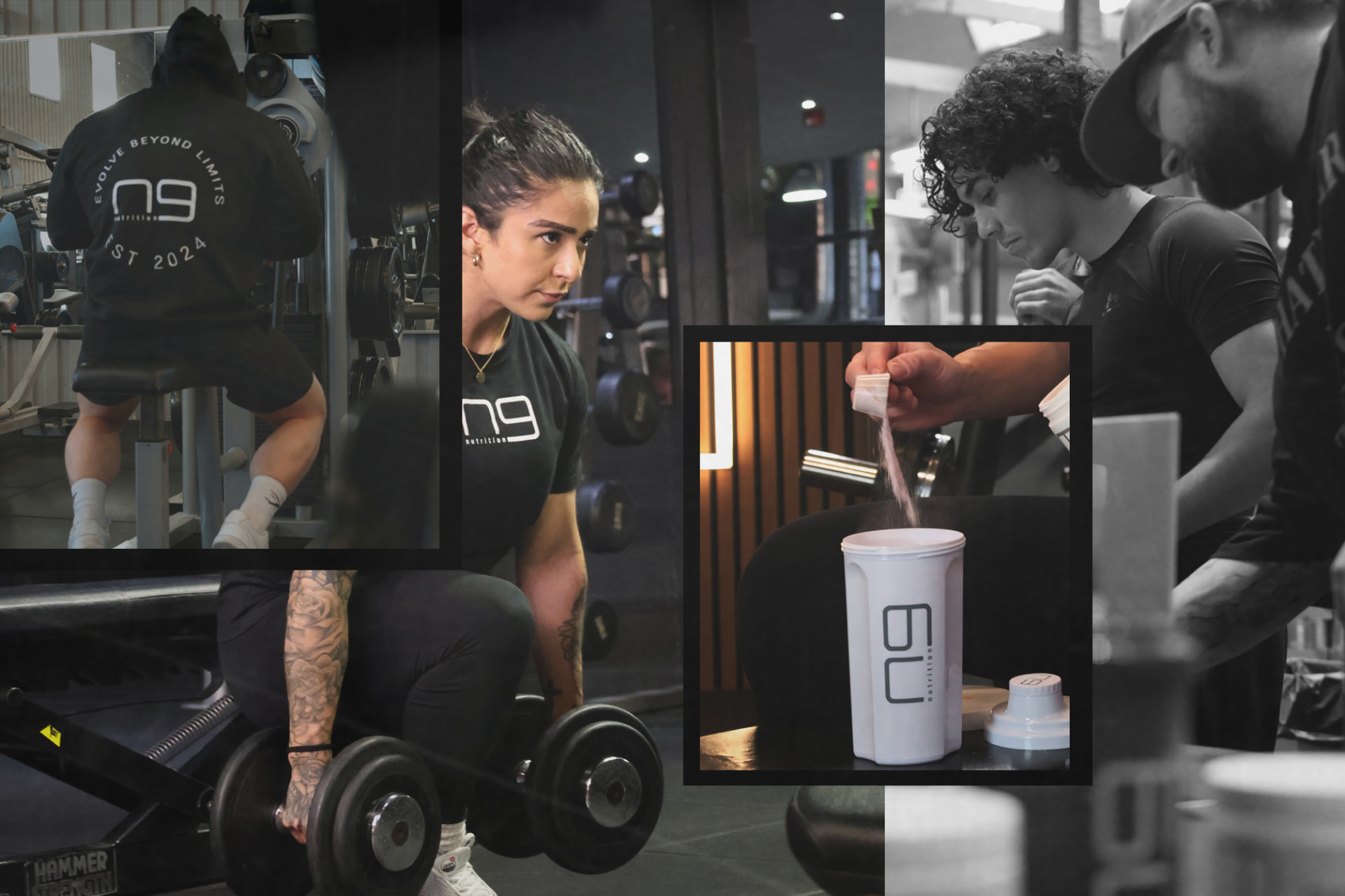 NG Nutrition athletes and product